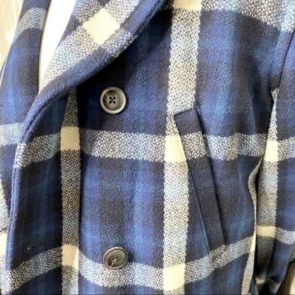 Polo Ralph Lauren "Rugged Icons Collection" Blue Ketchum Wool Plaid Ranch Coat - Picture 8 of 16